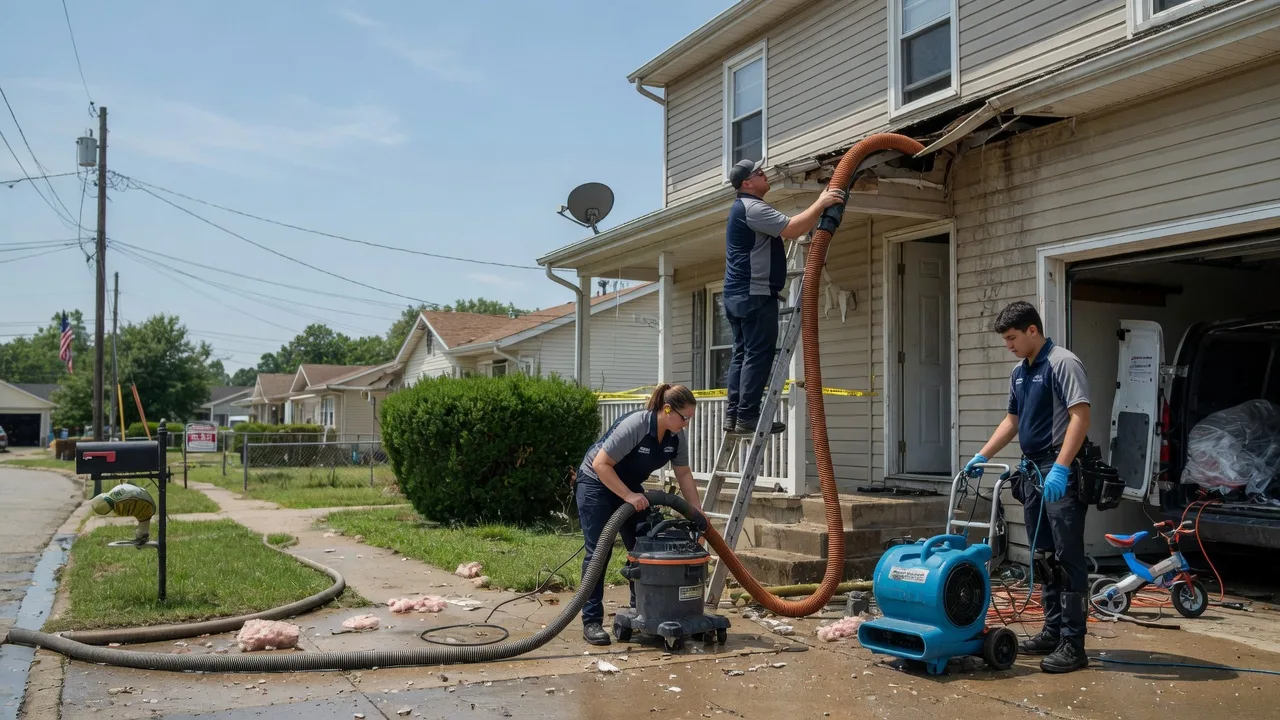 Water Damage Restoration in Scroggins, TX near me